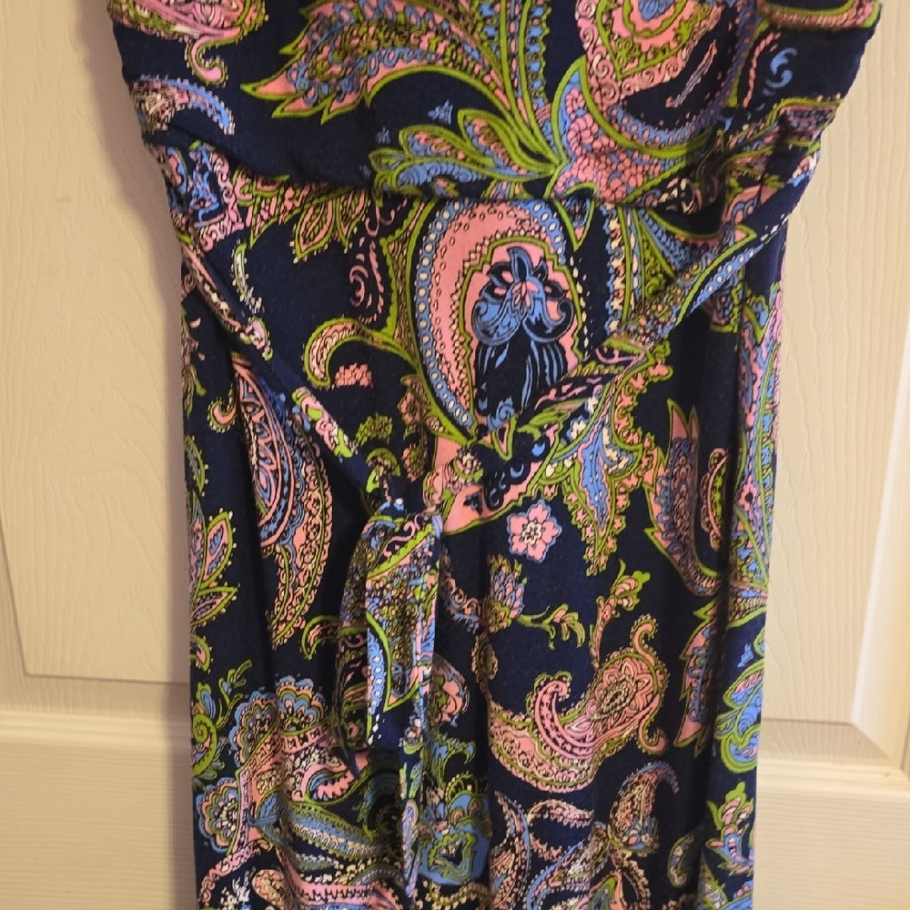 Vibrant Paisley Maxi Dress - Picture 4 of 6